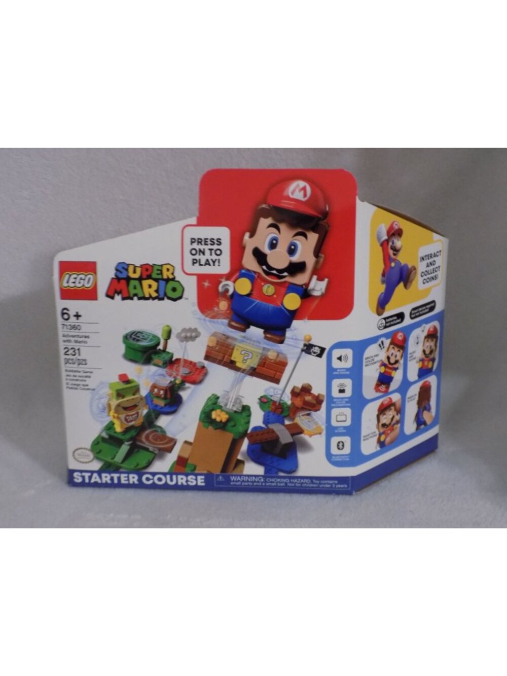 LEGO Super Mario Adventures with Mario Starter Course 71360 Nintendo NES New! - Picture 3 of 9